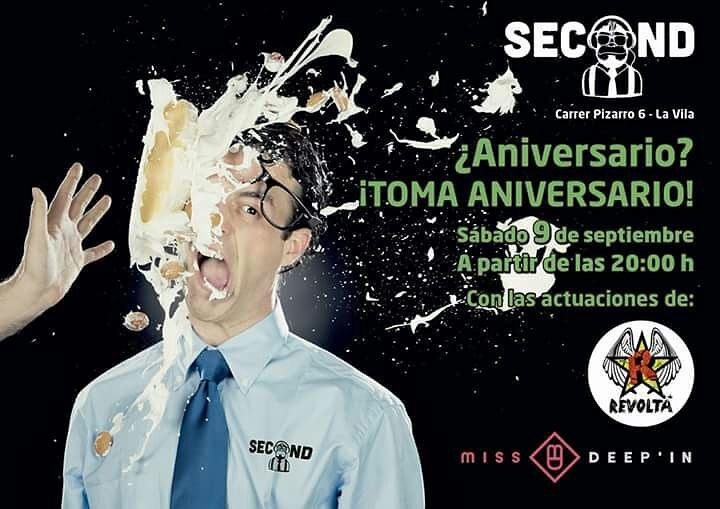Serreta99's tweet photo. Eiii!!! Esta nit estarem @RevoltaLaVila al #SecondClub de #LaVila a partir de les 20:00!! https://t.co/XaqEVyF1md