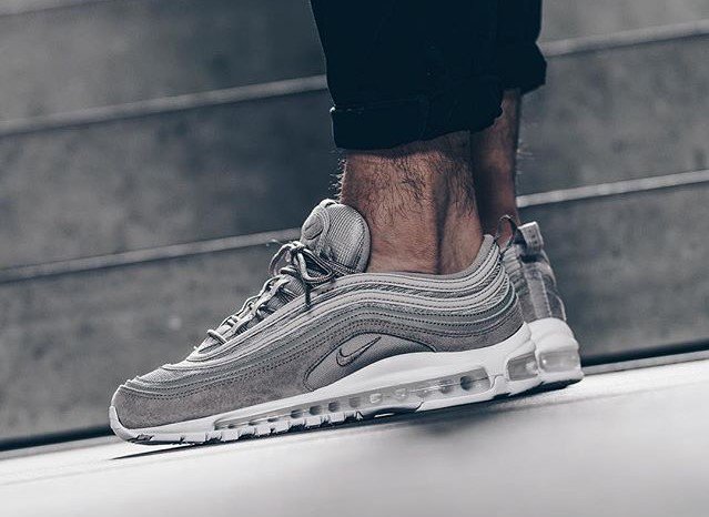 The Sole Supplier on X: "Air Max 97 Grey Suede Premium is back in stock!  https://t.co/P5ullG1nBX https://t.co/jhNfQmcm0Y" / X