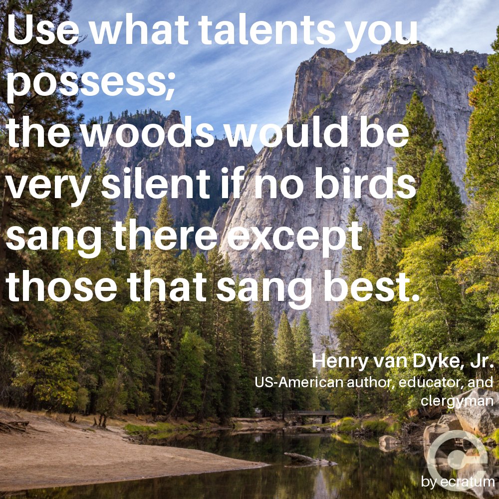 ecratum's tweet photo. #QuoteOfTheDay from Henry van Dyke Jr.: Get more #inspiration for your #business on the #ecratum #SRM blog https://t.co/SFo6fzBjQr #SCM #B2B https://t.co/vaP7qdIx9l