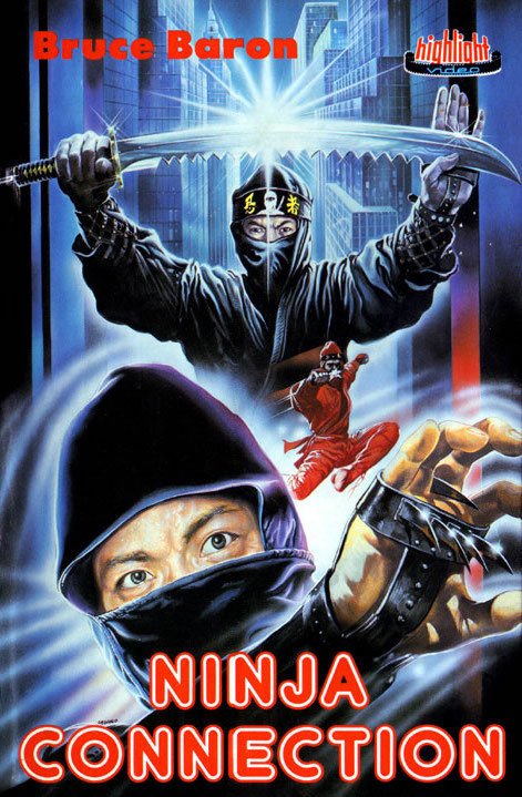 fatabbot70's tweet photo. 'Ninja Connection' aka 'Ninja Champion' German VHS (Godfrey Ho, 1984) https://t.co/bRN1FrxhOO
