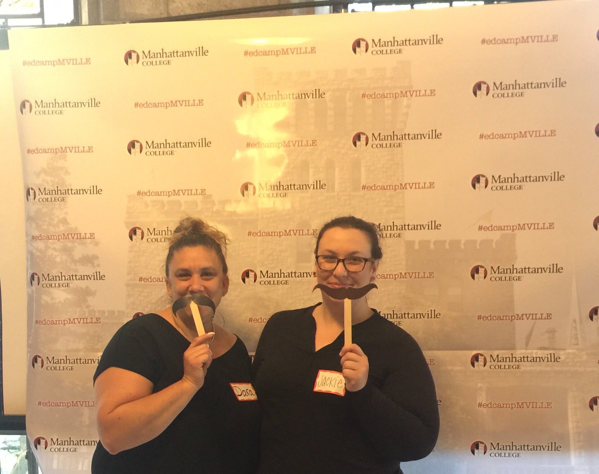 MrsBookwits's tweet photo. After a successful Wk 1 we attend #EdcampMville to keep the groove going! Thx @Lividini_MHS - my BFFL &amp; partner in crime! #districtonthemove https://t.co/q02rnyjZiK