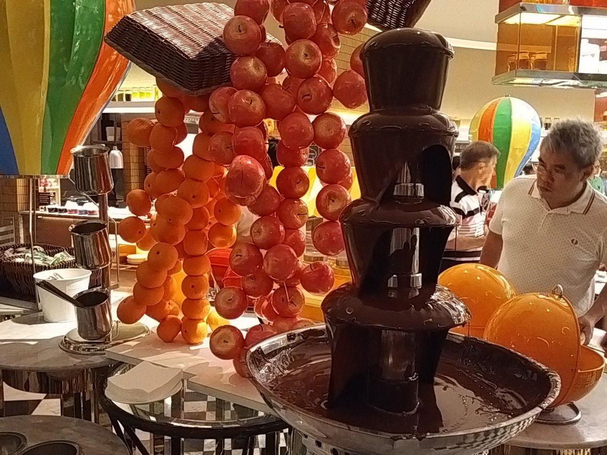 Gyrowoof's tweet photo. Taking dinner slow tonight. Steaks, Oysters, Alaskan crab, Chocolate fondues, Wine &amp; live jazz music. :) #WuffLife #Foodphoto https://t.co/aLmykHnQXm