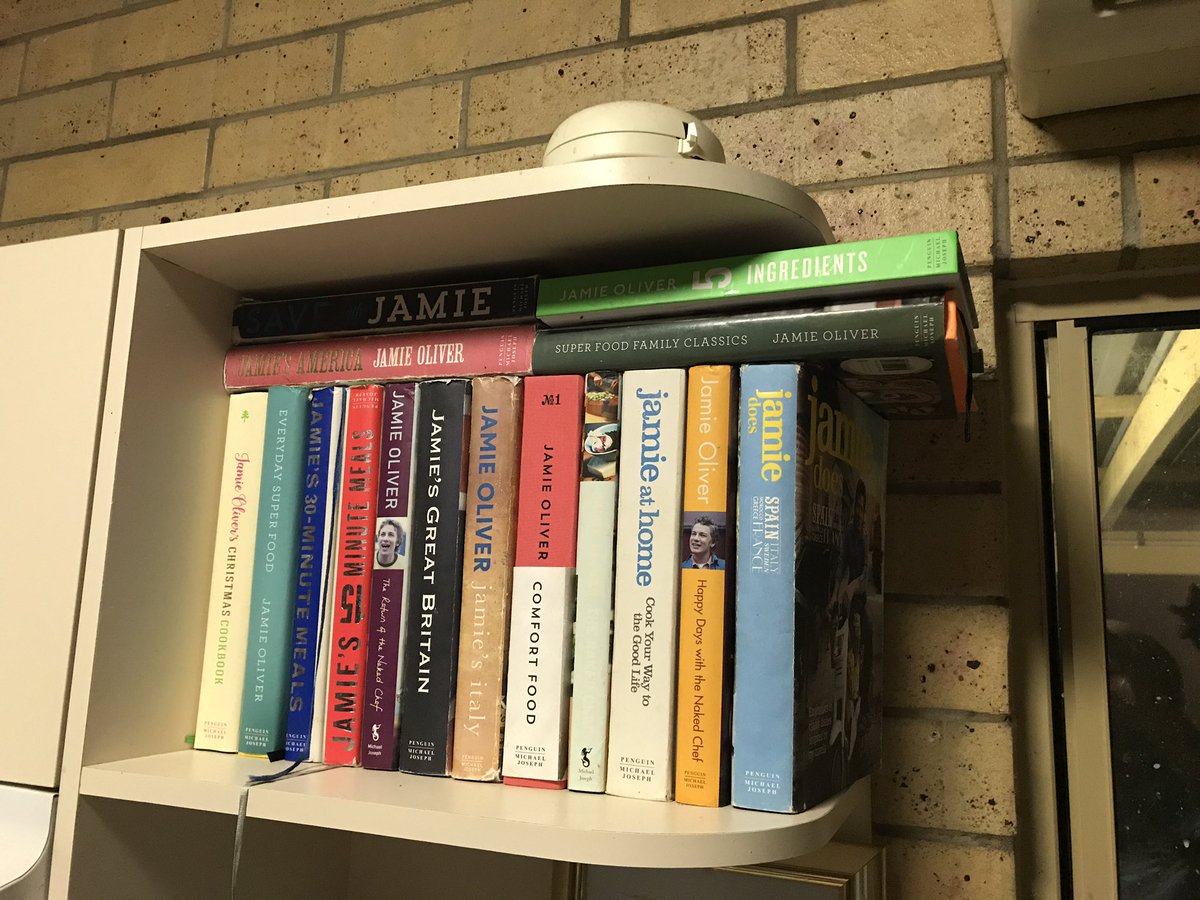 ChrisHughesAPD's tweet photo. @jamieoliver do you do book shelves? https://t.co/Ds8Zz0Gl3F