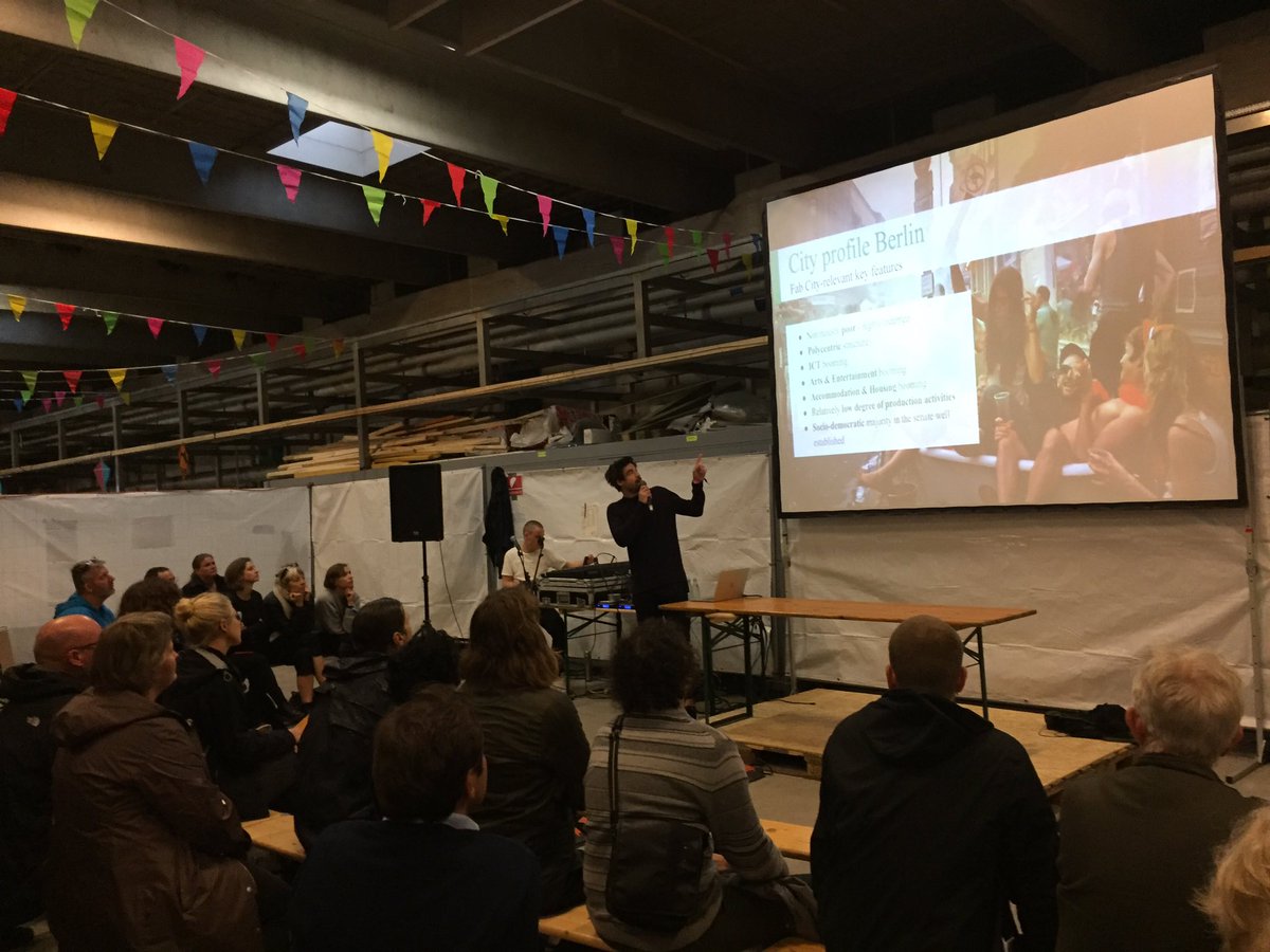 villum's tweet photo. Moving towards a whole network of labs is the strategy of @FabLabBLN to prototype a #FabCity @fabcityglobal #cphmaker #copenhagenmaker https://t.co/Forasp4jOd