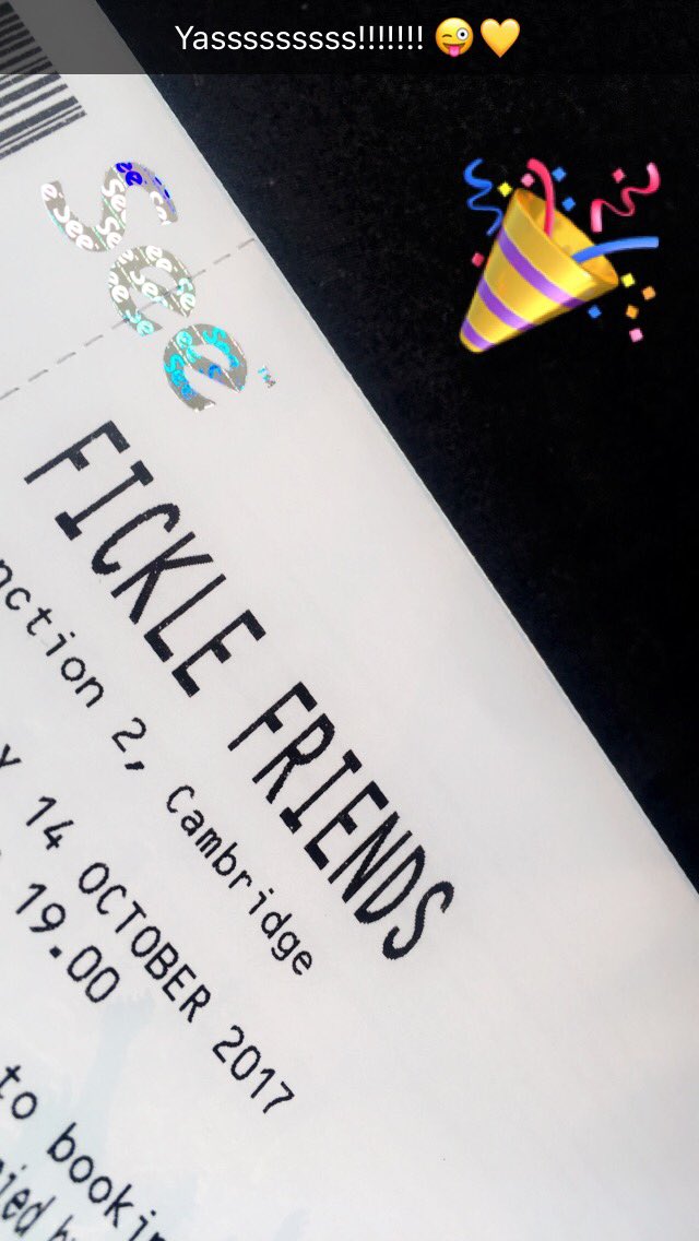 CocoPopsXoXo12's tweet photo. SO EXCITED TO SEE YOU!!!!!! Would be the highlight of my year if I get to meet you ☺️😜💛@ficklefriends https://t.co/VzLaNPJXYg