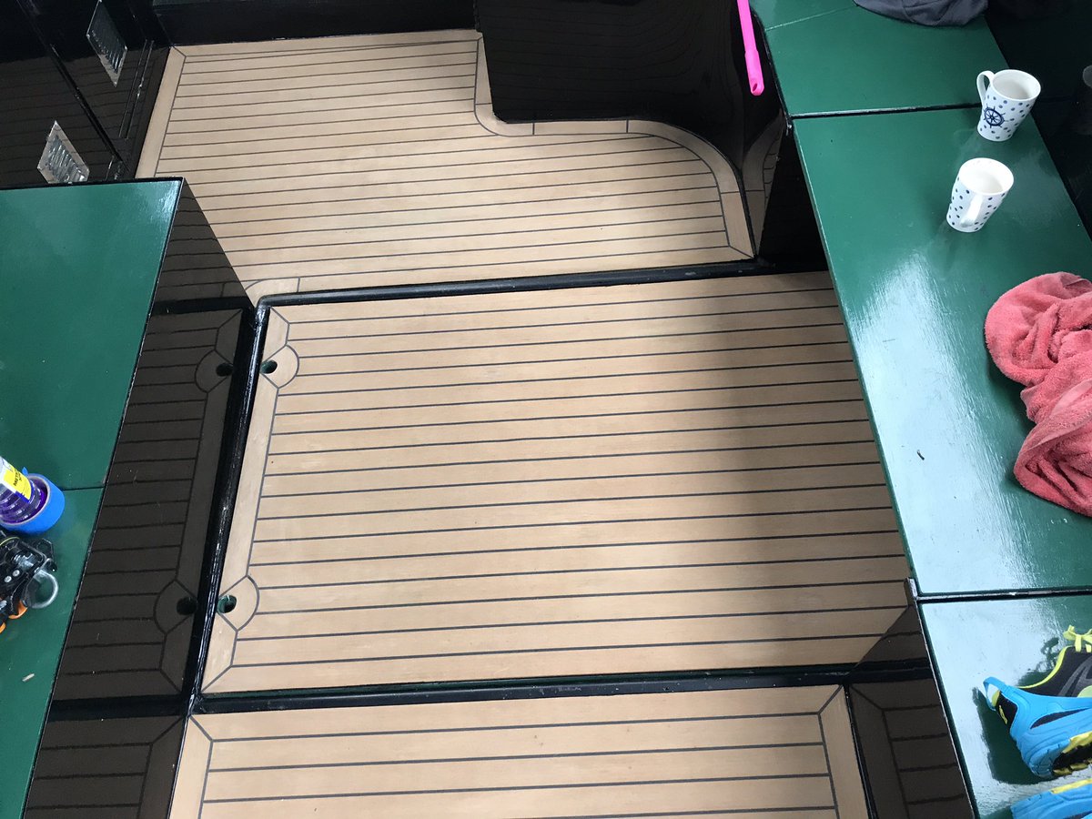 ImpactMarine's tweet photo. Synthetic Teak flooring fitted this week #impactmarine #wehaveitcovered #beautifulmarinefloors https://t.co/fSUk3Eo9sP