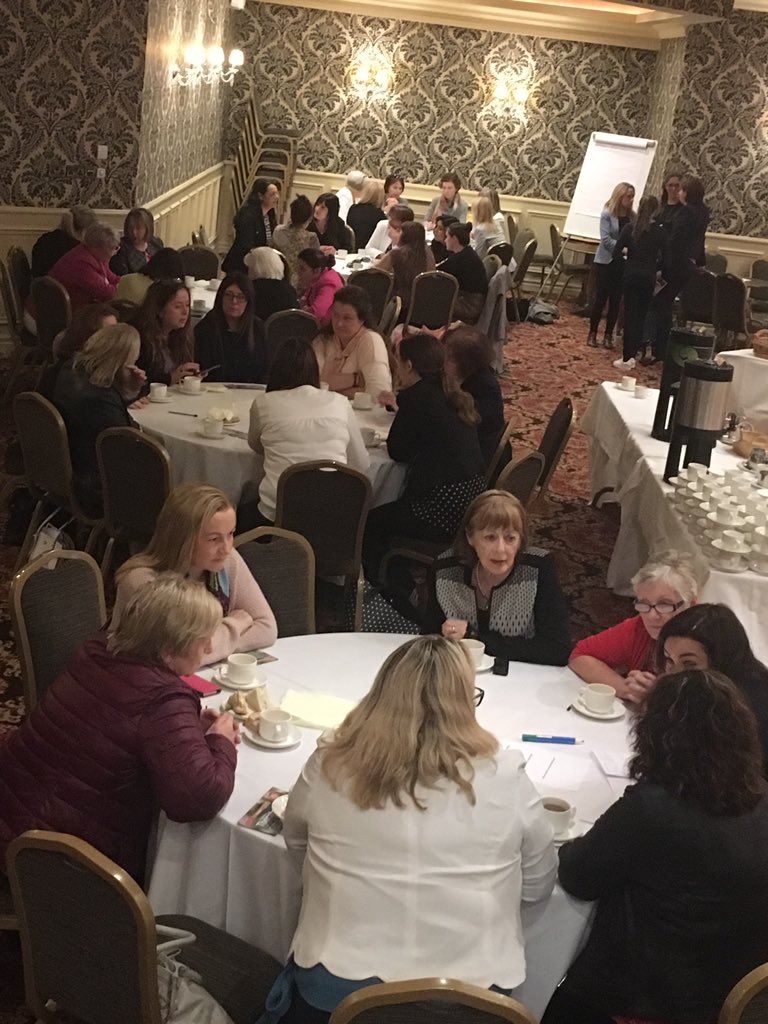 FFWomensNetwork's tweet photo. Round table discussions in full swing now on #WhatWomenWantToChange #RepresentingThe51pc @fiannafailparty @NWCI https://t.co/ozqlVrQW9a