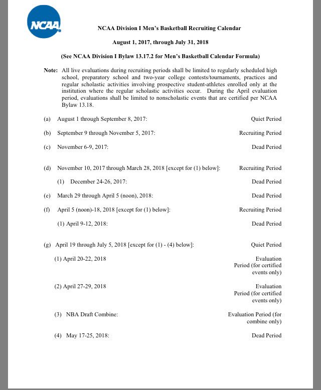 Recruiting period begins today for college coaches. 🏀 Time to ✈️🚗⏱ #RecruitingNeverStops