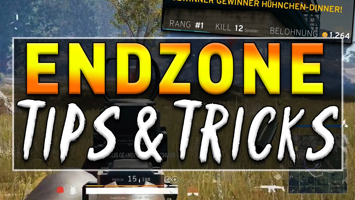 Tips &amp; Tricks zur Endzone -  Nicht immer nur 2er werden in #PUBG youtu.be/7jFjDiUtEKY - inspired by Vize @ESLDeathproof