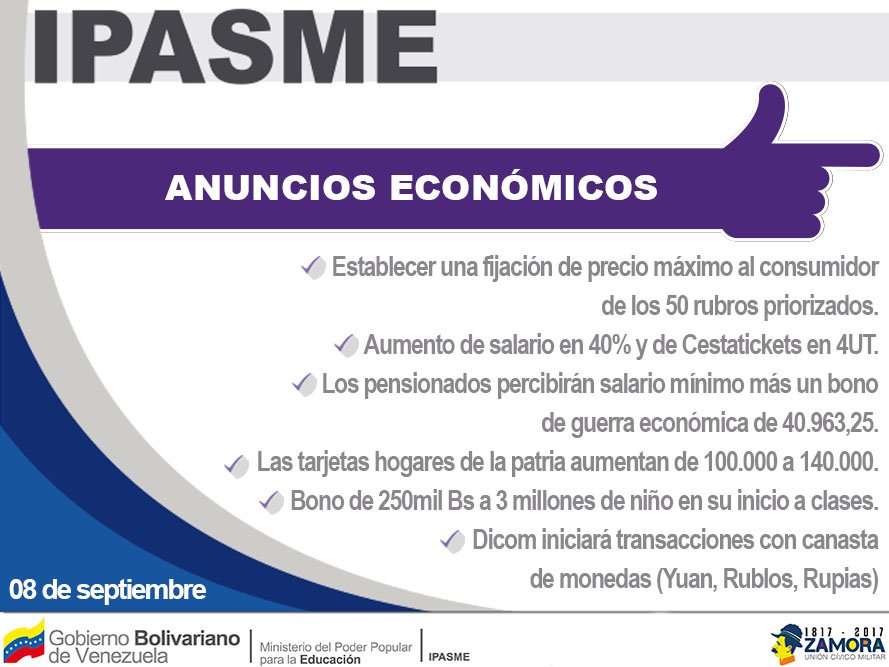 IpasmeOficial's tweet photo. 140.000 bsf será el nuevo monto de la tarjeta socialista @HogarDeLaPatria para seguir protegiendo a los hogares patriotas https://t.co/9EcJ9RHysJ