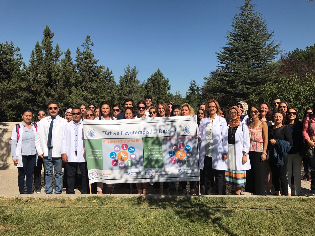 #WorldPTDay #WorldPTDay2017   @WCPT1951  <a href="/saglikbakanligi/">T.C. Sağlık Bakanlığı</a> <a href="/Dr_Demircan/">Dr Ahmet Demircan</a>  <a href="/sbsggm/">Sağlığın Geliştirilmesi</a> @SBTHSK <a href="/Belhaber/">Belhaber.com</a>