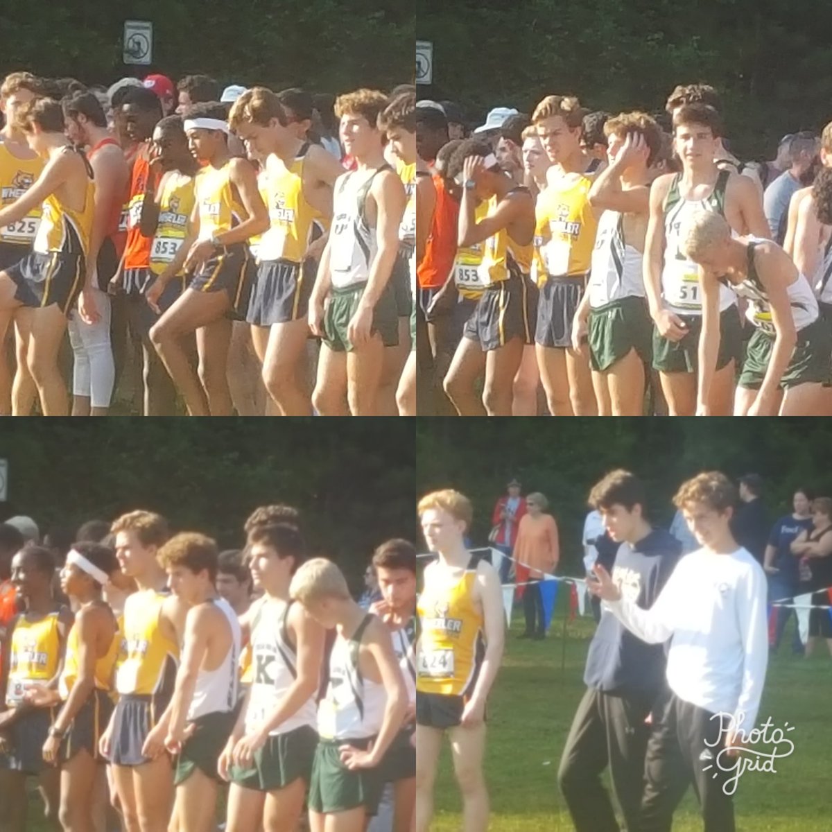 Wheeler_High's tweet photo. @runwheelerxc Boys are underway.  Good luck! https://t.co/c3IeExr4ND