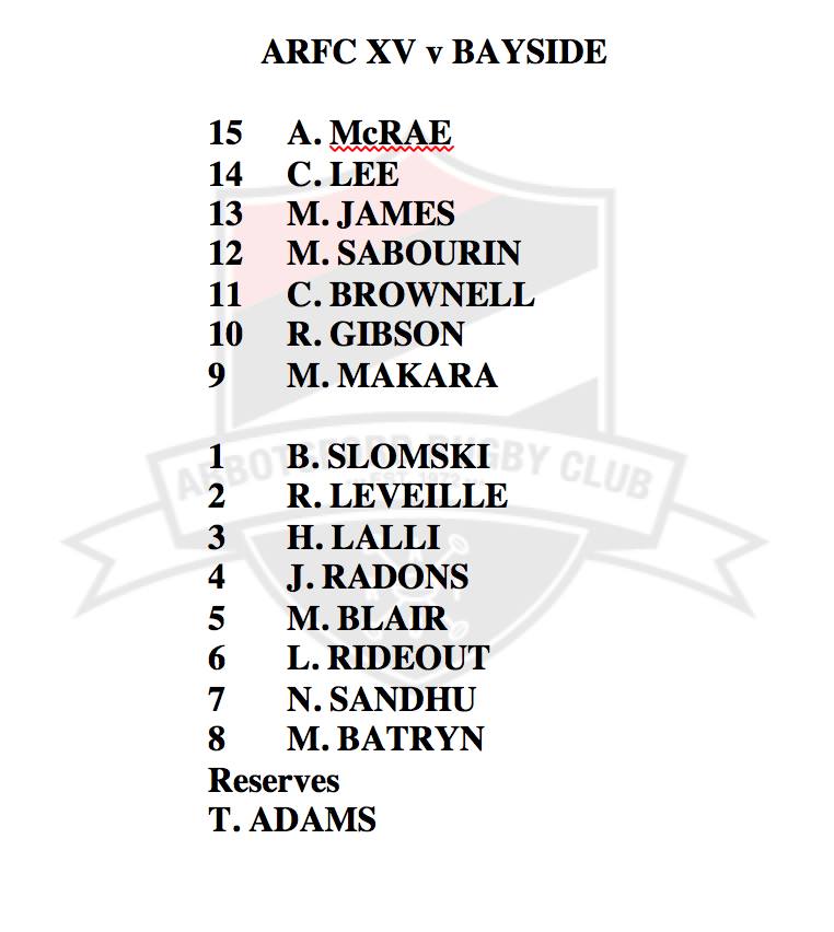 Abbotsford RFC (@abbotsfordrfc) on Twitter photo ARFC Senior Men's season kicks off today at home versus <a href="/BaysideSharks/">Bayside Sharks</a> 2XV 13:00, 1XV 14:30. #wintheday #arfc #bcru ARFC Senior Men's season kicks off today at home versus <a href="/BaysideSharks/">Bayside Sharks</a> 2XV 13:00, 1XV 14:30. #wintheday #arfc #bcru