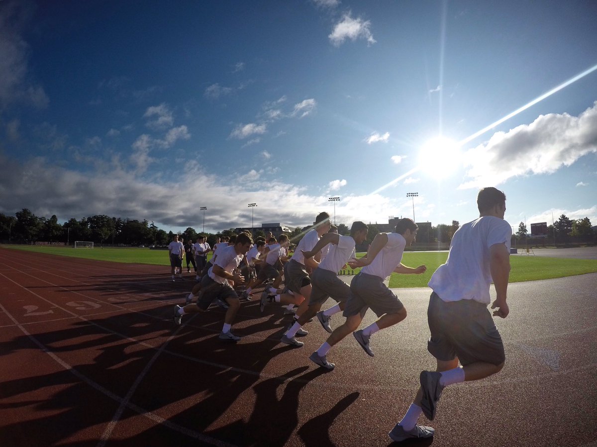 CornellLacrosse's tweet photo. "To the track!" #ughbigboy #legsfeedthewolf #winyourmatchup #LGR https://t.co/Xm2W6aCPD9