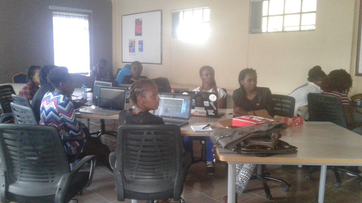 Happening now #RailsGirlsNairobi <a href="/Nairubi/">Nairubi</a> <a href="/rails/">Ruby on Rails</a> <a href="/railsgirls/">Rails Girls</a>.