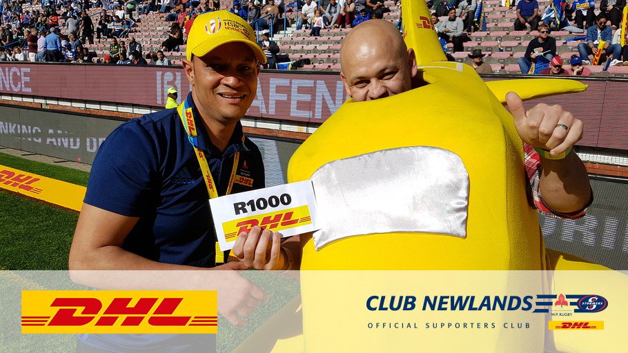 Well done Eugene Watkins, our <a href="/DHLAfrica/">DHL Africa</a> Half-Time Run winner! #DHLDelivers #WeStandTogether #WPvCHE