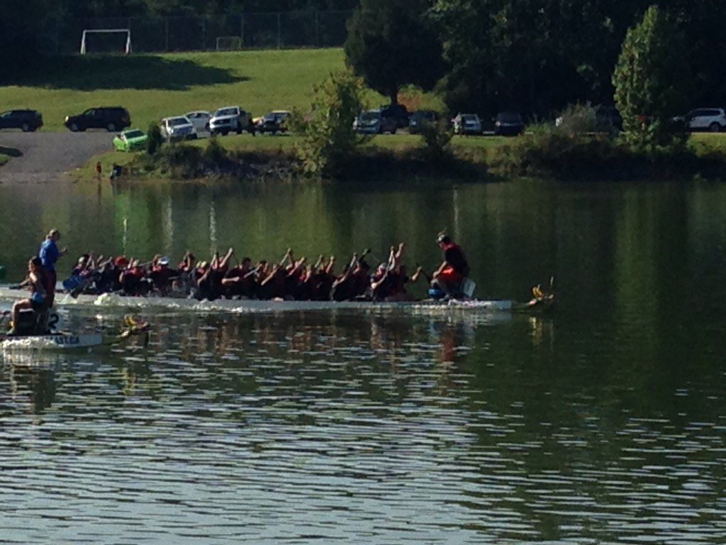 By land or lake--#csaup knows no bounds. F3 NETN representing!