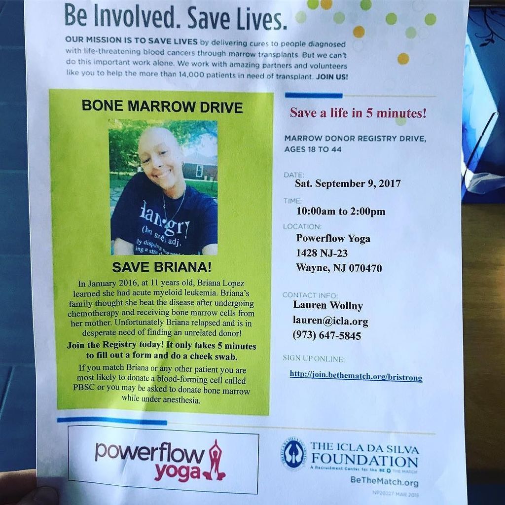 Kenji__Y's tweet photo. If you are in #Northern #NJ and have time between 10am-2pm, @powerflowyoga in #Wayne are helping out #BriStrong to… https://t.co/uiXlZng5rR https://t.co/0XOENSV0yG