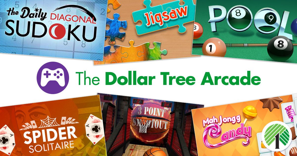 dollar tree arcade games