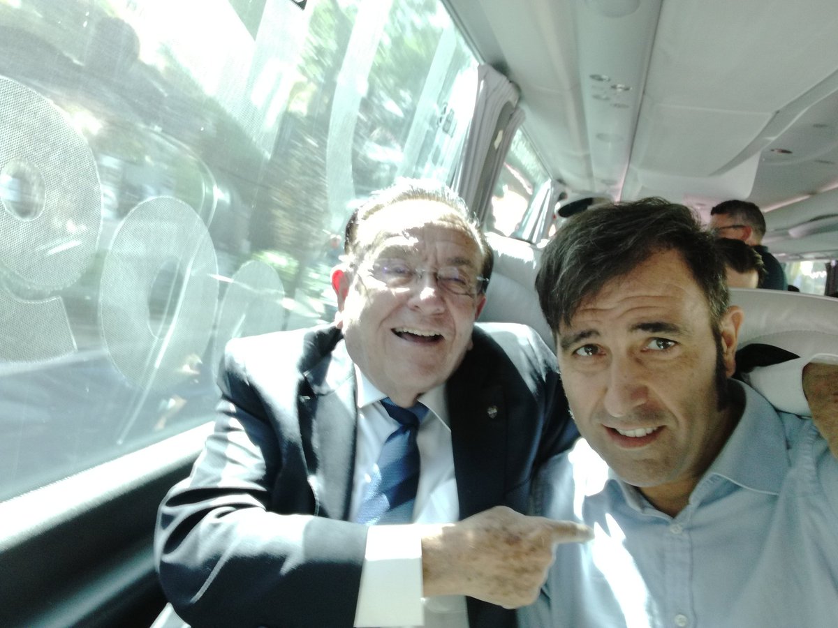 Nos vamos del Bernabéu con un puntazo y muy contentos. <a href="/PacoFenollosa/">Paco Fenollosa</a>  <a href="/LevanteUD/">Levante UD</a>