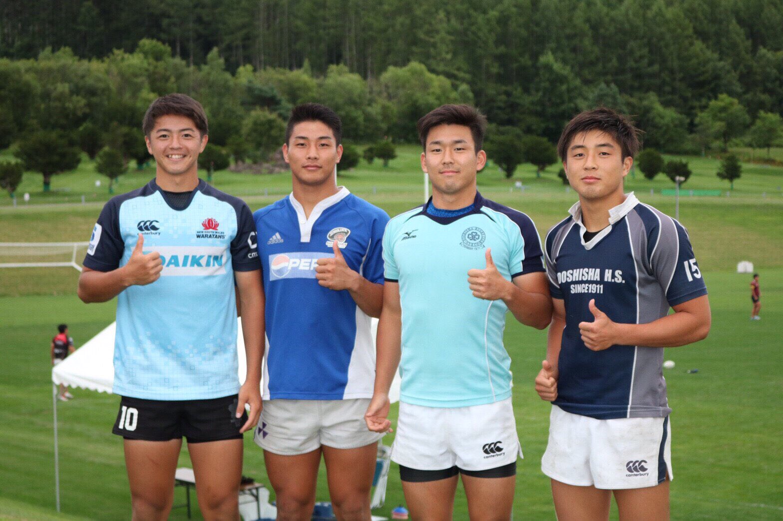 同志社大学ラグビー部 チームTシャツ （2023年4月30日 亀岡市