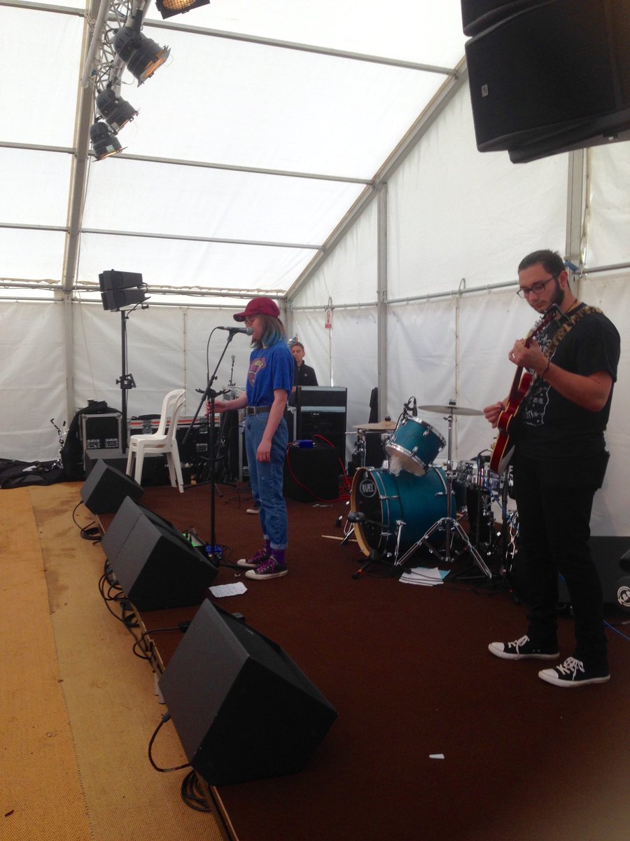 daffycollective's tweet photo. Well done to The Spoox, playing at Salt Fest today !!! https://t.co/GKZ755eEjZ