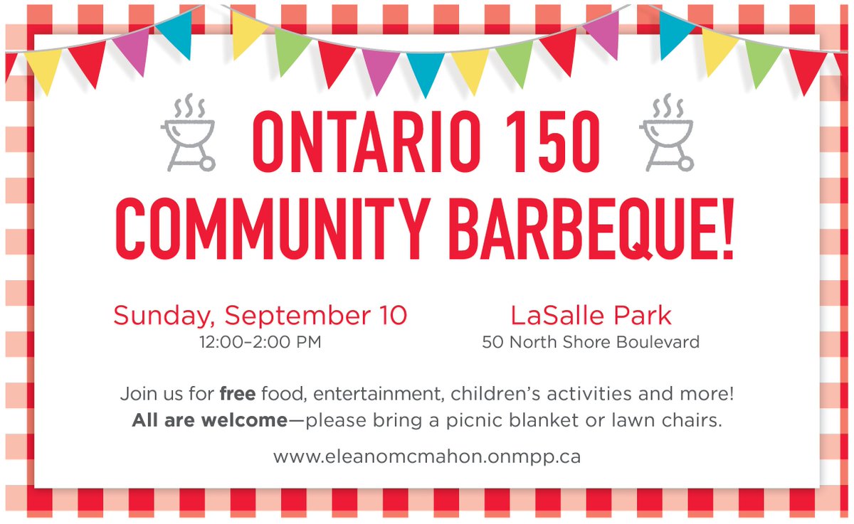 EMcMahon_Burl's tweet photo. We are grillin' &amp; chillin' tomorrow! #BurlON 🍔🌭☀️ https://t.co/MYVygHYRrg https://t.co/fDl8ApEYVr