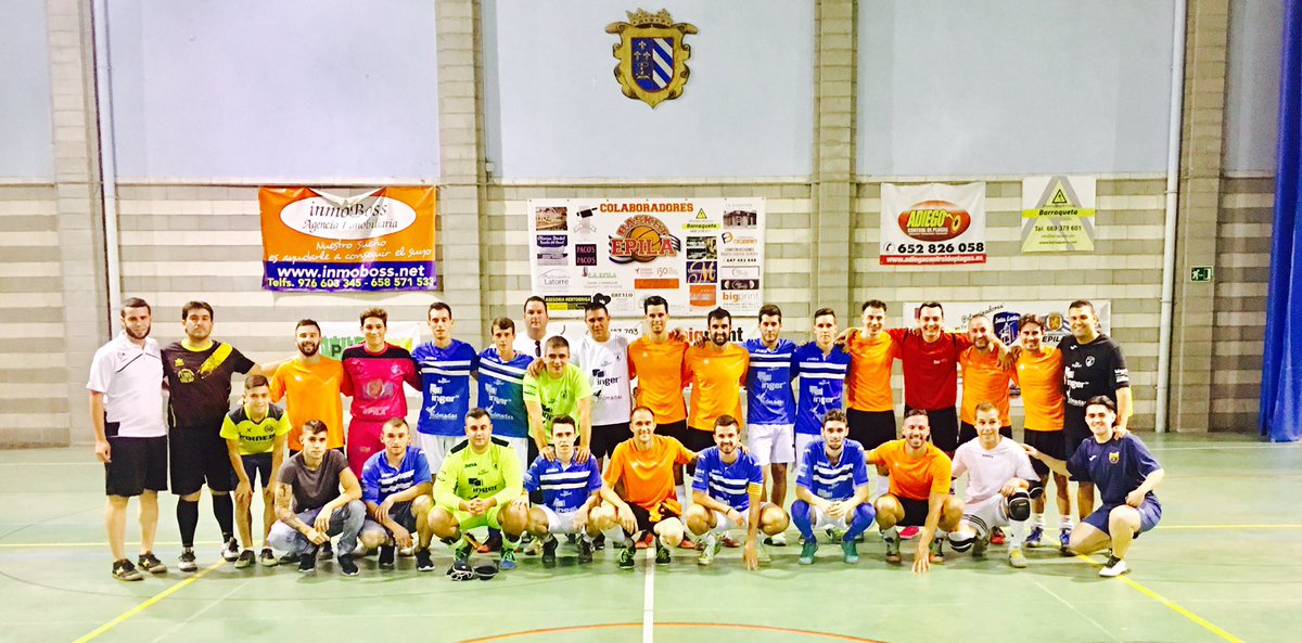 SalaEpila's tweet photo. Partidazo entre Sala Épila y Selección Absoluta de Aragón Delicias!!👌🏽🔝🍾🥂👏🏽💪🏽⚽️6-7
Para recordar!! https://t.co/EP9FDZazyU