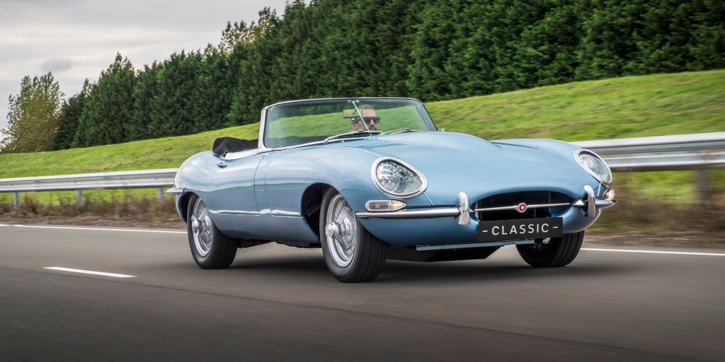 BusinessInsider's tweet photo. The gorgeous Jaguar E-Type has gone electric https://t.co/tUdIECni6y https://t.co/0SsJtL5SUI