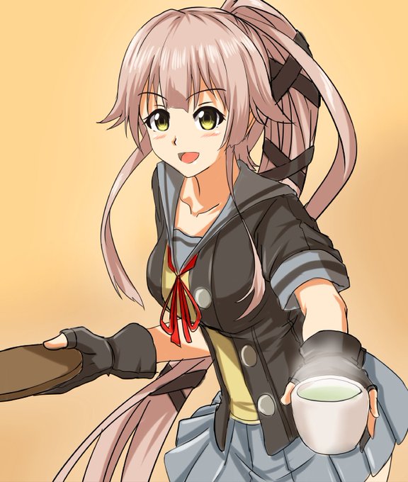 事前に 30分over お茶くみ由良サン

#艦これ版深夜の真剣お絵描き60分一本勝負
#艦これ版真剣お絵描き60分一本勝負_20170909
#艦これ #由良 