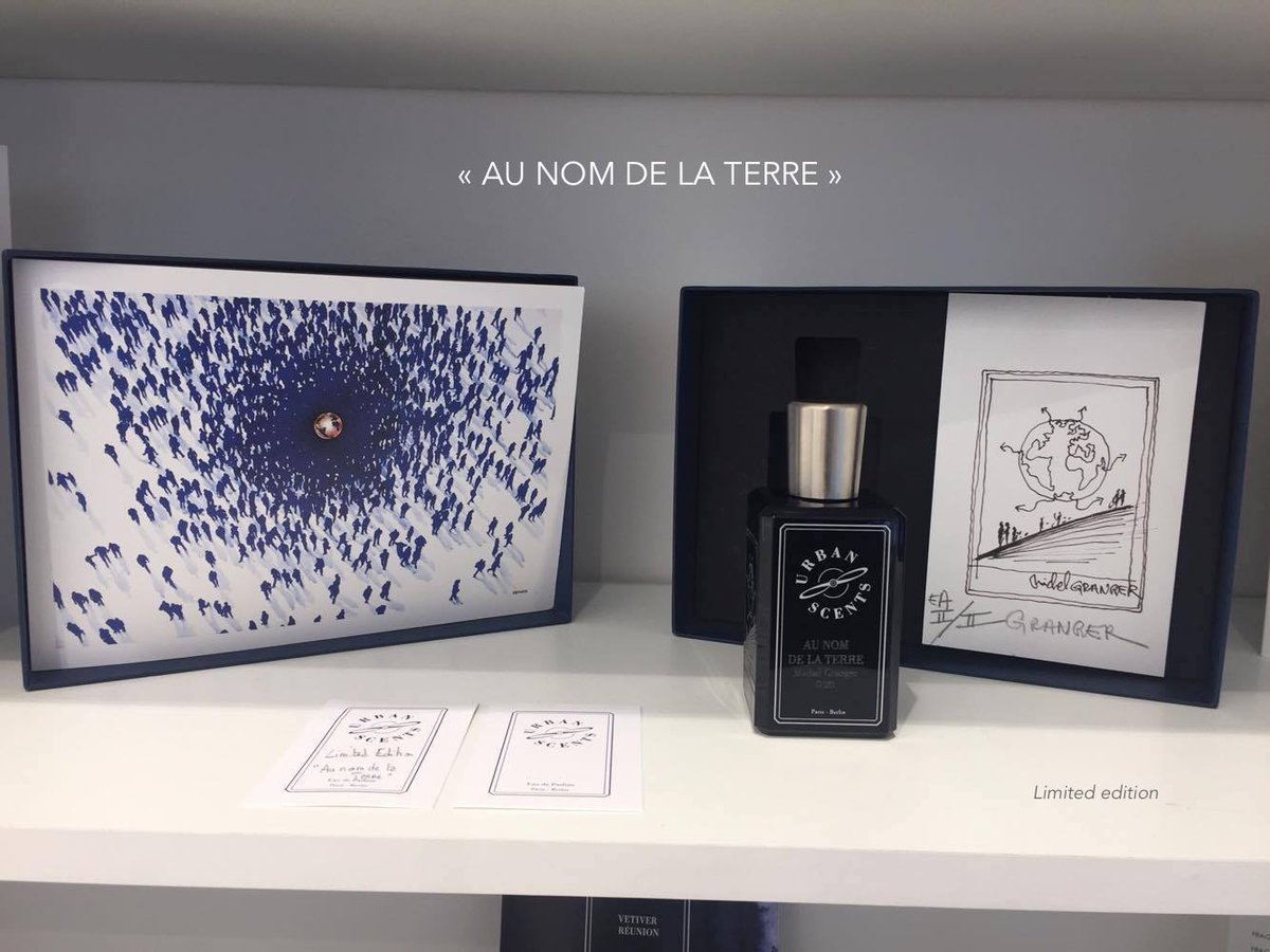 urban_scents's tweet photo. Special Edition, 'Au Nom de la Terre' in collaboration with artist Michel Granger. Choose your own number with it!
https://t.co/O62rOByAxn https://t.co/d7HNHG2J24