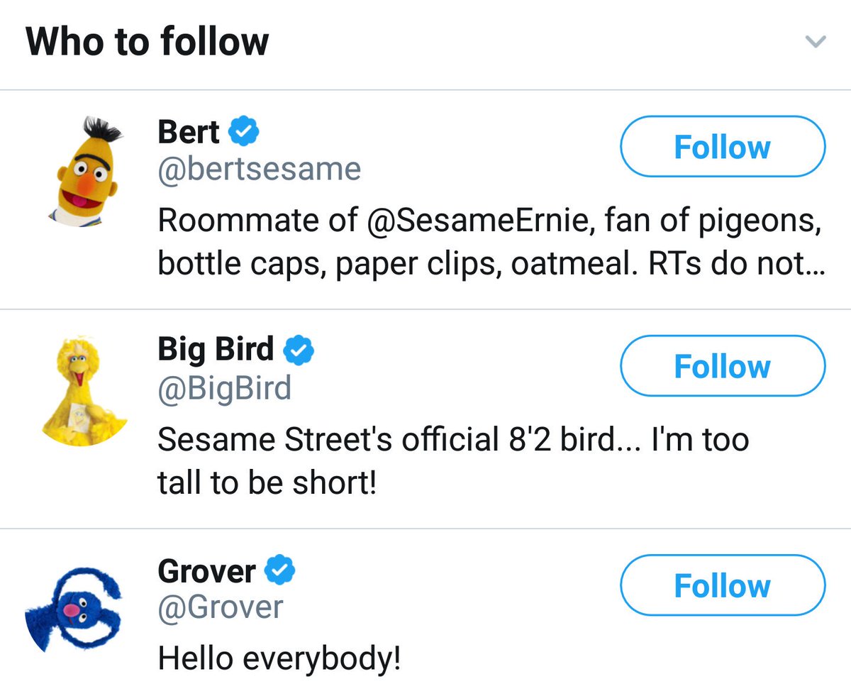 LeftoverPenguin's tweet photo. Twitter finally has some quality suggestions for me. https://t.co/3VqLevq2Av