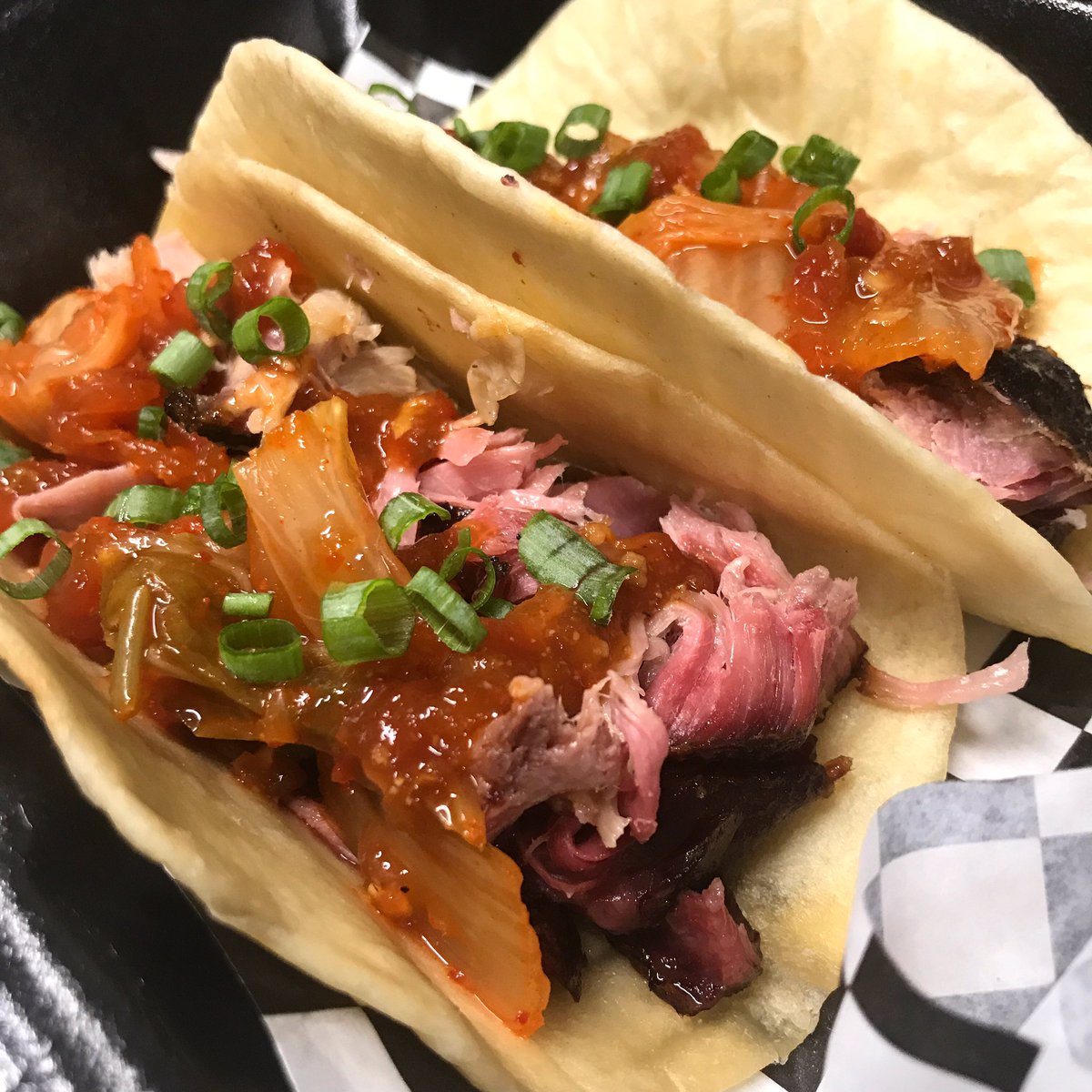 NoliTruck's tweet photo. We're serving today in Founders Park from 11-3. Runnin' that kimchi spesh! #saturdaysling #gotruckyourself #downtownJC #freshaf #foodpost https://t.co/nkMw9zUU8j