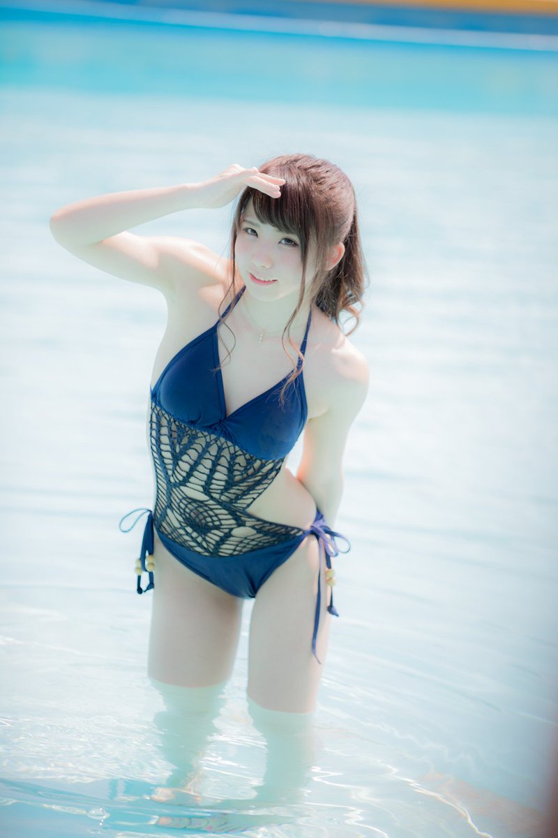 Neneet0323's tweet image. 20179/9 横浜プール撮影会２部　えなこさん（@enako_cos ) #横浜プール撮影会