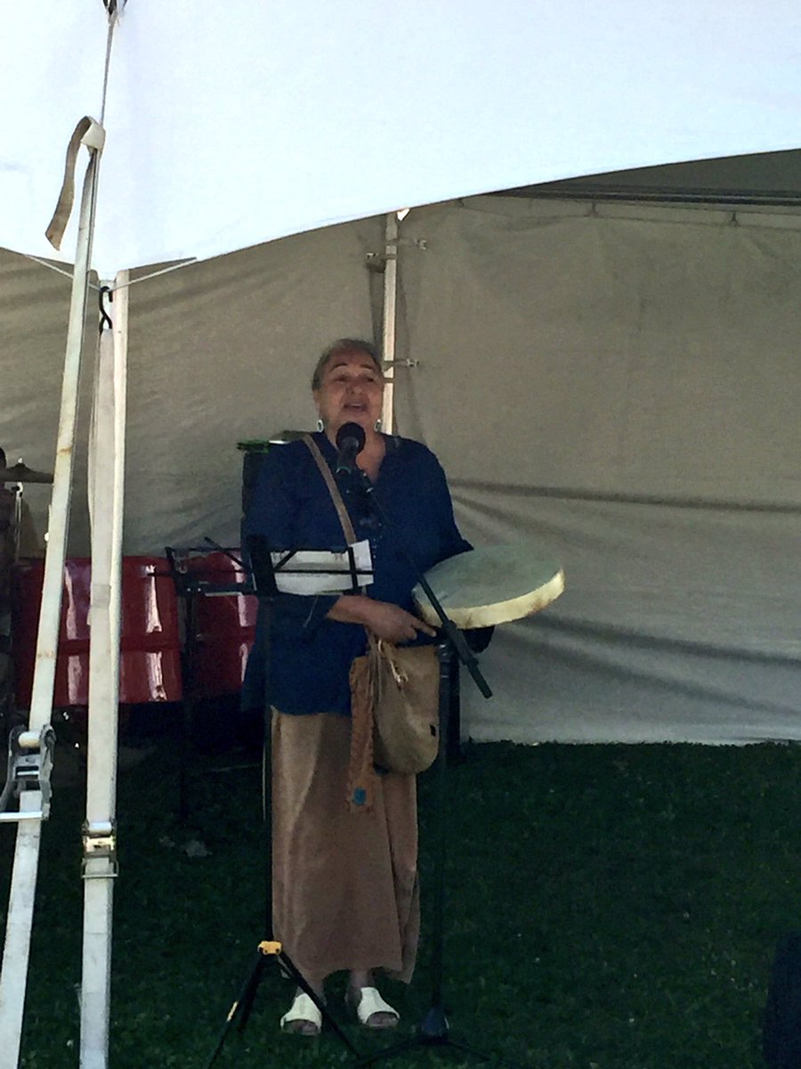 hcrpcc's tweet photo. Barbara Dumont Hill kicking off our opening ceremonies here at our Harmony in Cultures Community Festival! @HuntClubCA @RiverWardRiley https://t.co/h7OHD14J5I