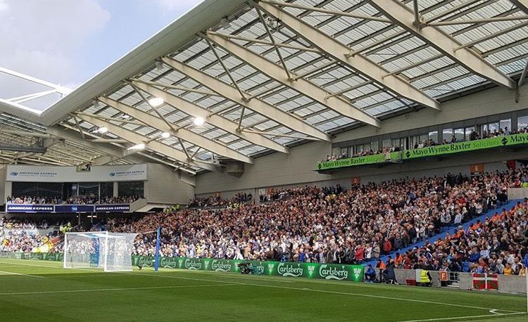 West Brom at Brighton today. #WBAFC