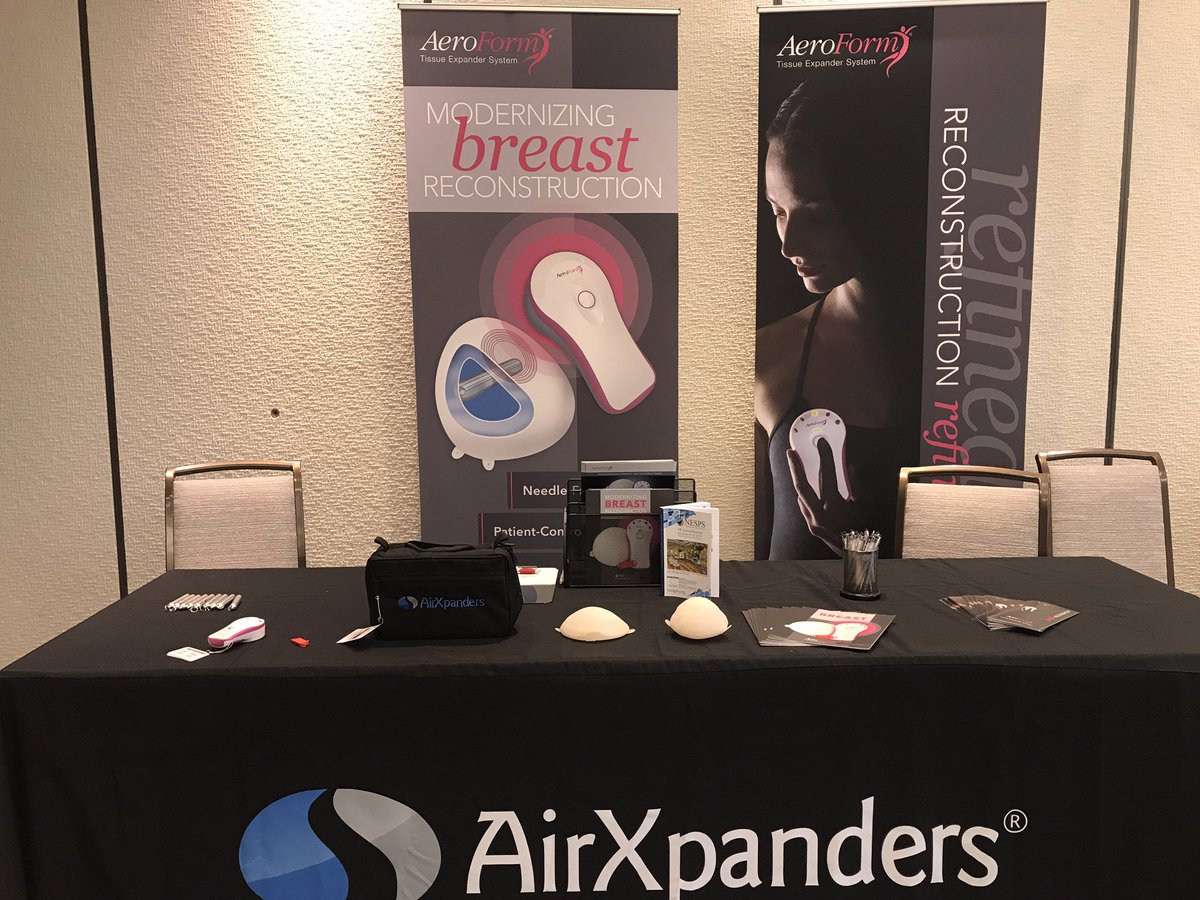 BaudassiNicole's tweet photo. @AirXpander In #Newport at #NESPS! #airxpanders #breastreconstruction #aeroform https://t.co/8AiyZHjHu0