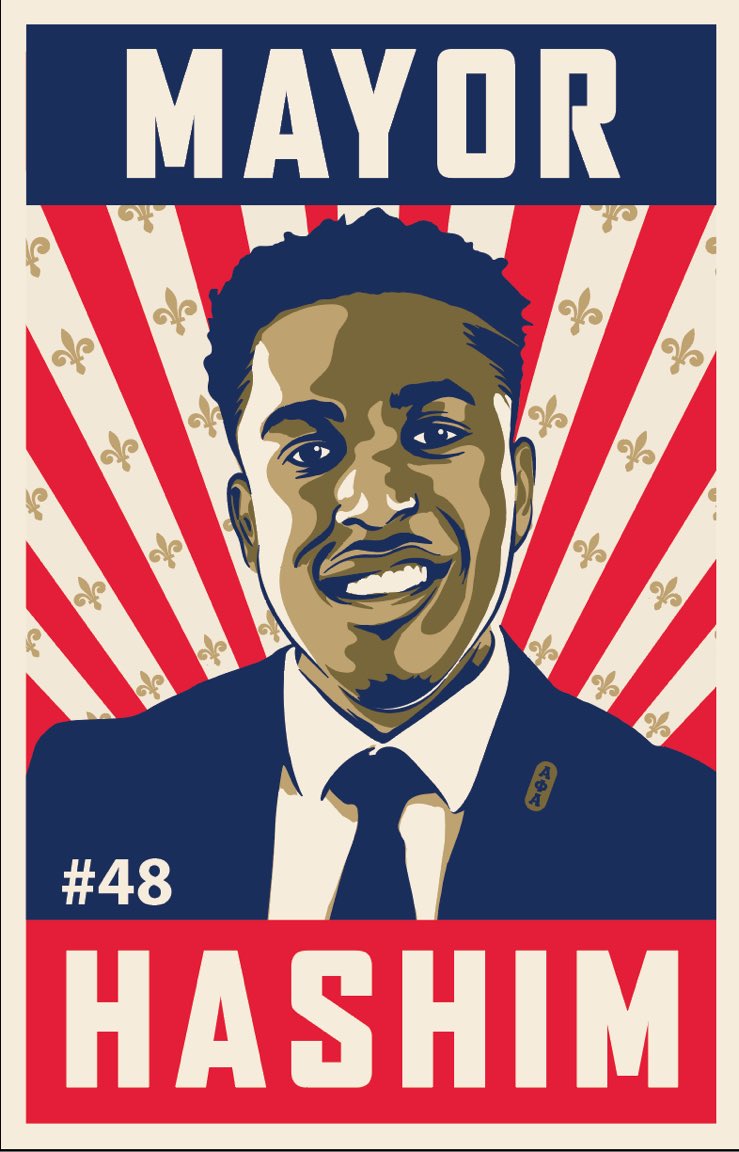 party_prince_'s tweet photo. Believe in the City, believe in the people believe in the change. #WeAreOne #NewOrleans #Hashim4Mayor https://t.co/zAppoiQrY7