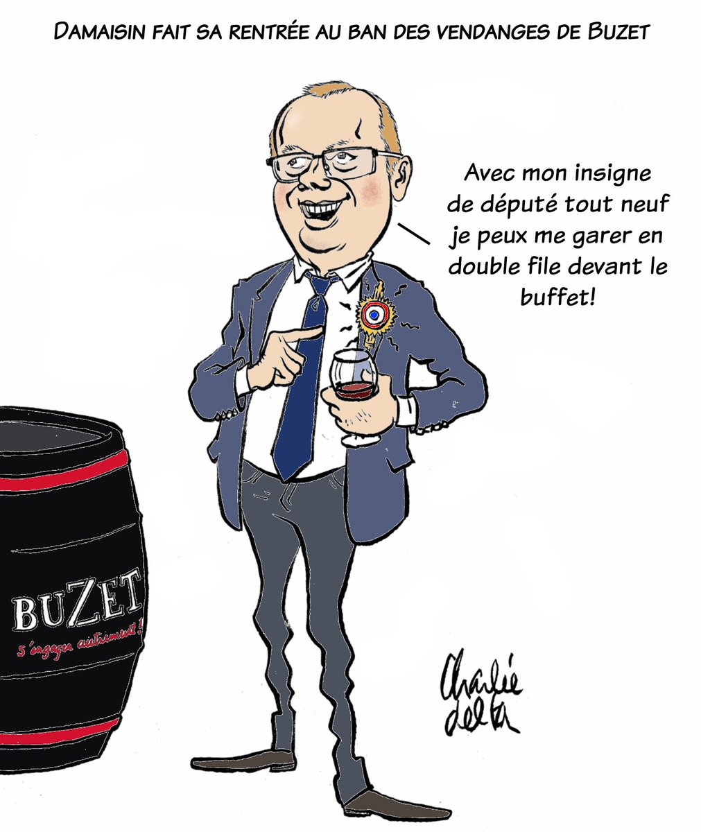 CharlieDELTA47's tweet image. Ban des vendanges @VigneronsBuzet : the place to be!