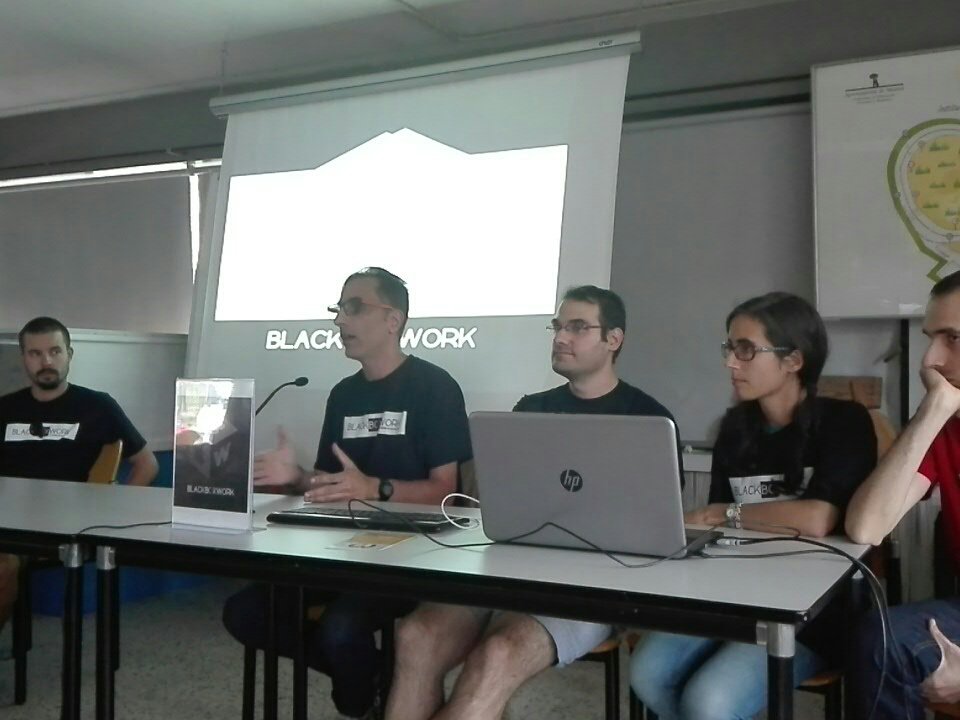 TheCovenant_'s tweet photo. En las #LES2017Aluche #LES2017 nos hablan de #BlackBoxWork https://t.co/8mj3iCcVja