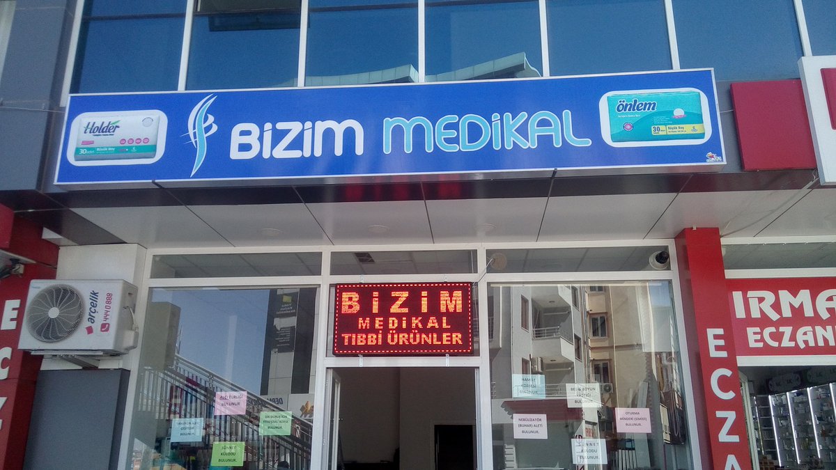 Bizim Medikal ışıklı tabela, Led tabela montajlarımızı tamamladık. Fehmi beye bizi tercih ettiği teşekkür ediyoruz. #3genreklam #ledtabela