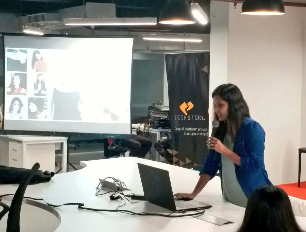 ScaleMinds's tweet photo. Our accelerated company, Gaia Bespoke, pitching at #MumbaiStartupExpress presented by @TechStoryin and @FundTonic. https://t.co/pxJ3BkBqhG