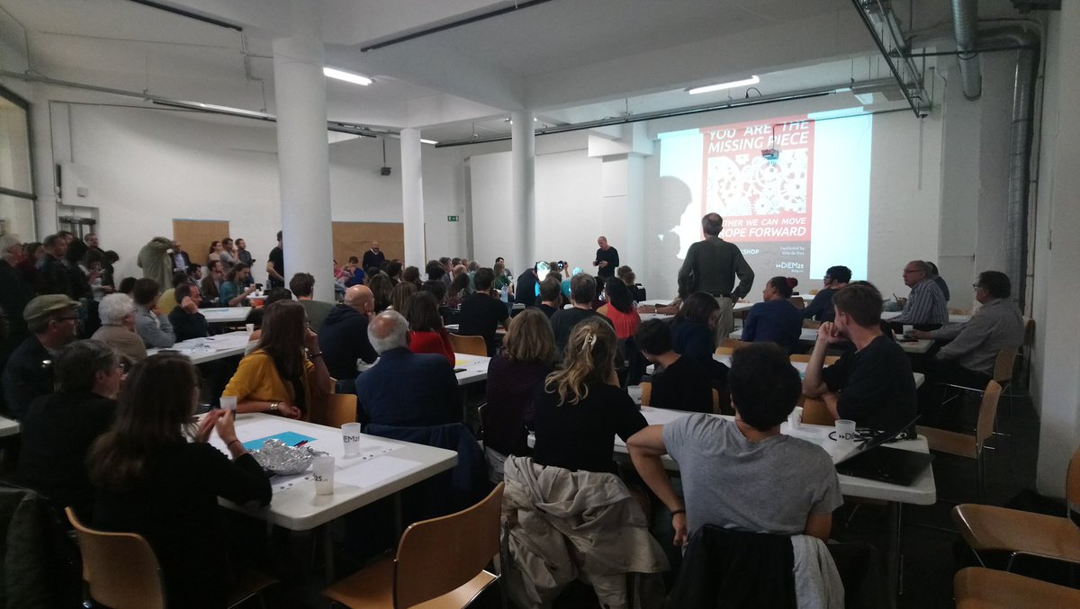 DiEM25 België tweet media