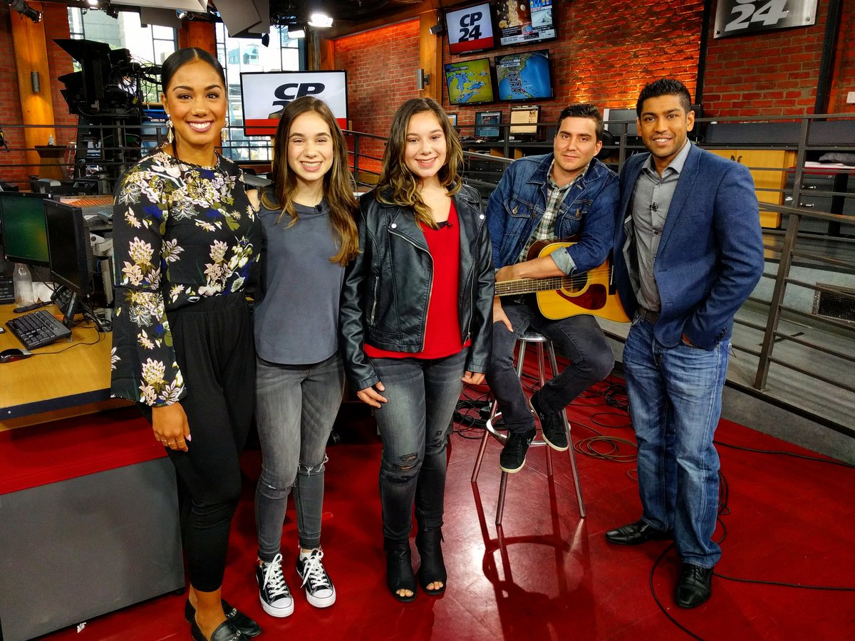 CaardiaOfficial's tweet photo. Thank you to @CP24Breakfast for having us on your weekend show to talk about &amp; perform our original song "No Breakdowns" #antibullying https://t.co/7JnqZvo0sv