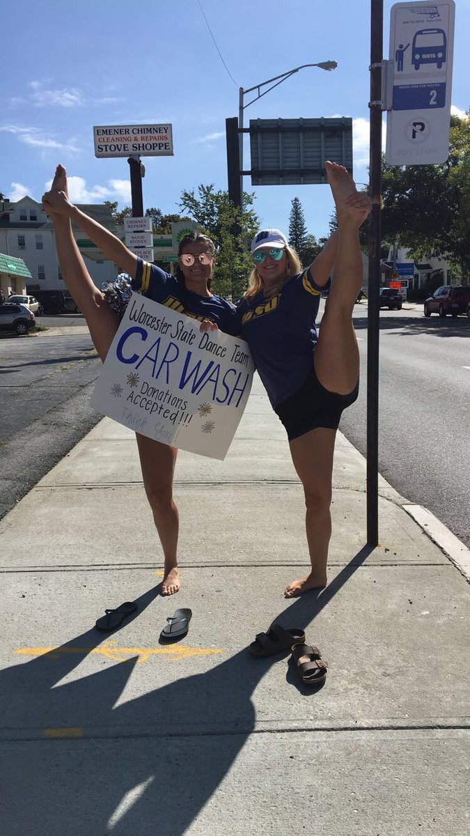 WSU_danceteam's tweet photo. Come get your cash washed by us from 10-1 at Gerardi's Service Center 💙💛 https://t.co/4oB9vaatcn