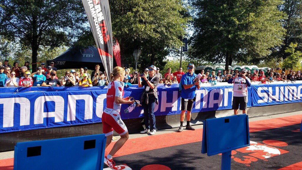 IRONMANtri's tweet photo. She came, she went. Daniela Ryf is “running” away with this one. She now leads by over 7 minutes. Can anyone catch her? #IM703WC https://t.co/jO9Ek3cYpC
