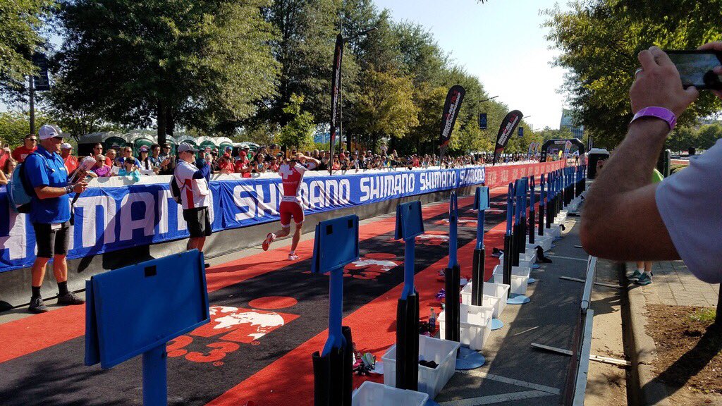IRONMANtri's tweet photo. She came, she went. Daniela Ryf is “running” away with this one. She now leads by over 7 minutes. Can anyone catch her? #IM703WC https://t.co/jO9Ek3cYpC