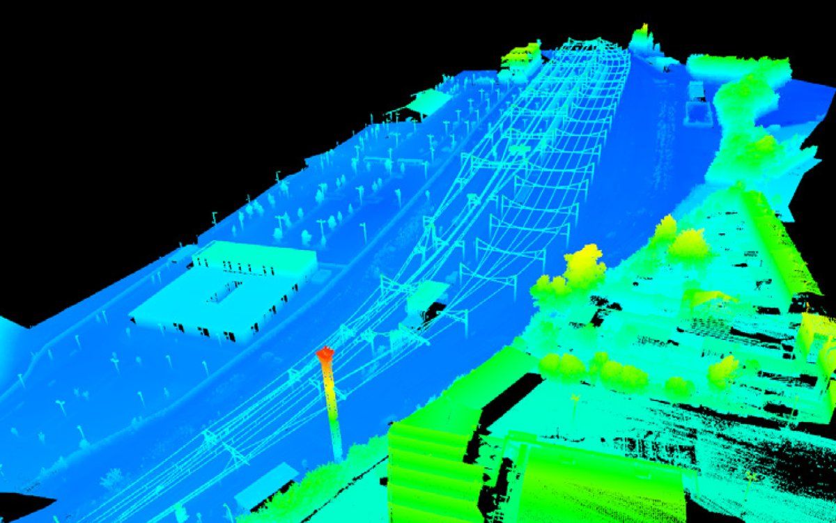 ALTAMETRIS's tweet photo. #SNCF : les #drones @AltaMetriS réalisent des plans topographiques avant une opération de maintenance https://t.co/IedA0mdUKM https://t.co/6BjmK8lrBY