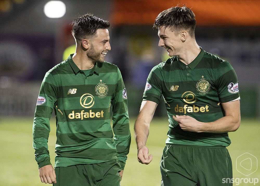 patrick roberts and kieran tierney 💚 this duo tho: #celtic