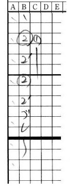 こめいちご 仕上 とか色々 仕上のセルクミのやり方の 説明動画をご覧になったかたは お分かりになるかと思いますが このようなシートで Cセルがbセルとクミになる場合 仕上でセルクミ処理する場合は B2とb2 は同トレスブレでも 異なる形なのでセル素材